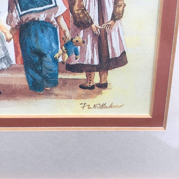 Vintage Punch And Judy By Faye Whittaker Framed Print Wall Art - Picture 3 of 6